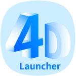 Logo of 4D Launcher -Lively 4D Launche android Application 